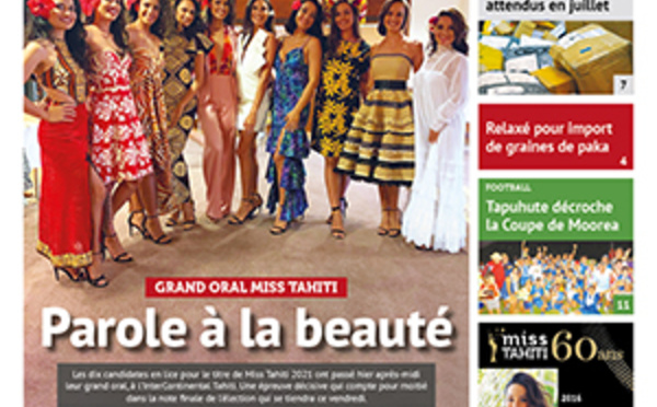 TAHITI INFOS N°1927 du 22 juin 2021