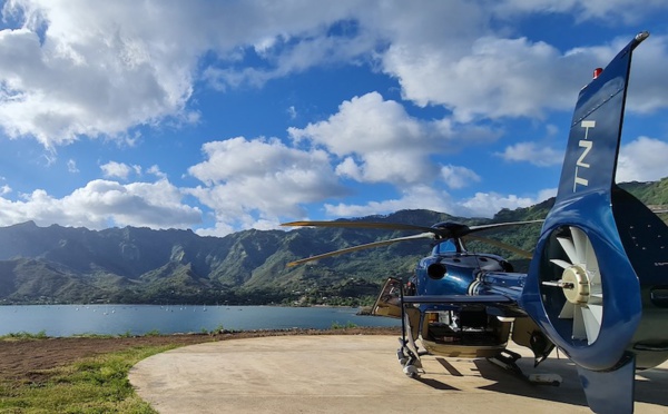 Ua Pou et Ua Huka en hélico, les liaisons sont ouvertes 