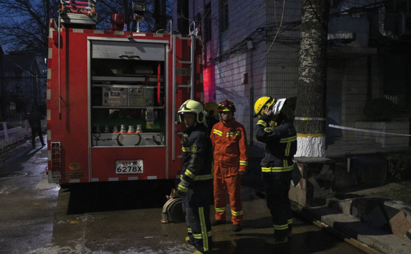 Chine: 18 morts dans l'incendie d'une école d'arts martiaux