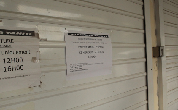 ​Air Tahiti baisse le rideau à Ua Pou