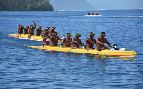 Shell Va'a maitre du Heiva mataeinaa
