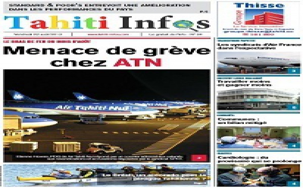 TAHITI INFOS N°94 du 2 Août 2013