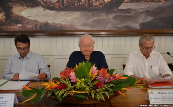 Finances du Pays : une fin d'année décisive