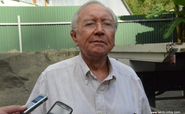 Gaston Flosse porte plainte contre les "propos injurieux et diffamants" d'Oscar Temaru