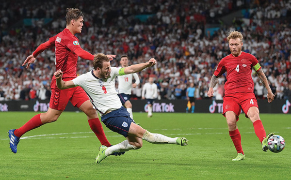 L'Angleterre renverse le Danemark (2-1 a.p.) et affrontera l'Italie en finale