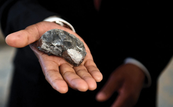 Un diamant hors norme, 3e plus gros au monde, trouvé au Botswana