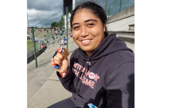 Loveleina Wong Sang en bronze aux championnats de France juniors