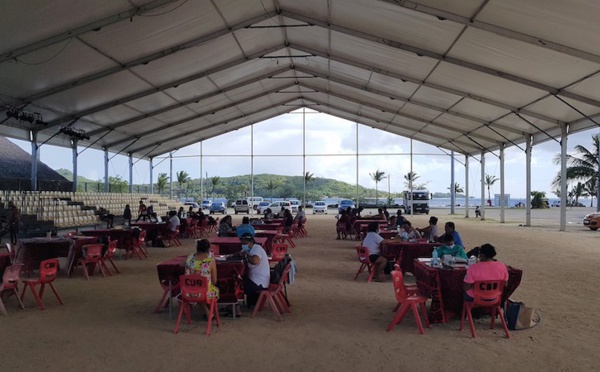 ​Succès des administrations en visite à Bora Bora