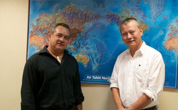 Signature d’une convention de partenariat  FIFO et Air Tahiti Nui