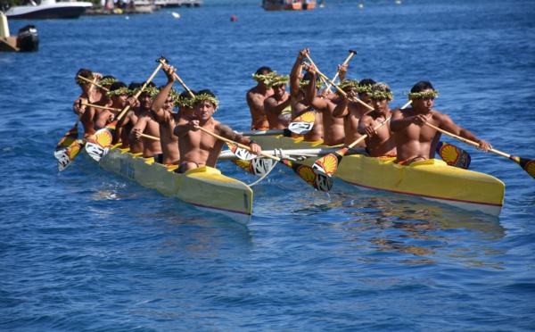 Shell Va'a bousculé mais victorieux de la Super tau'ati
