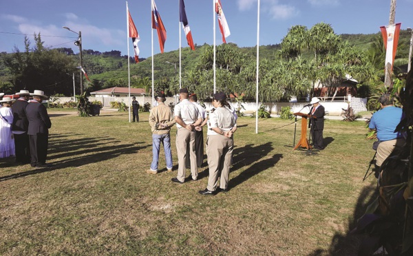 14-juillet à Rurutu : Frédéric Riveta déclame ses projets