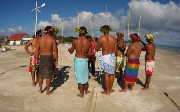 Hao au rythme du tu'aro ma'ohi