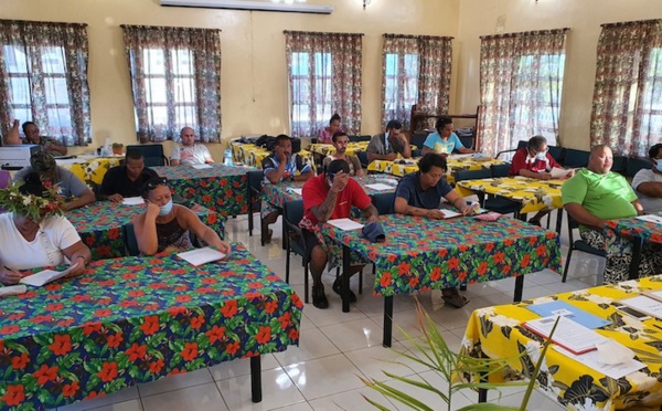 Du 100% à l'examen du permis multi-transports à Fakarava