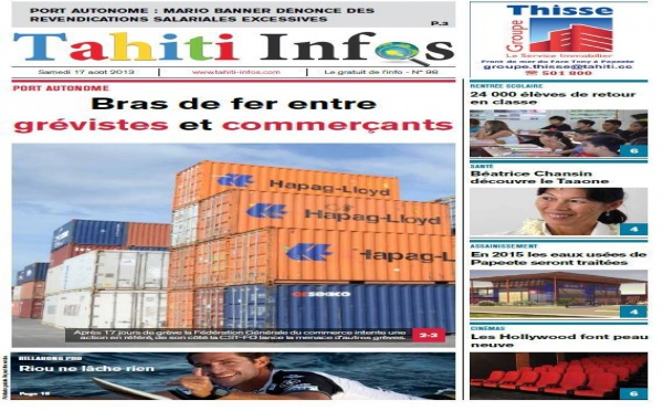 TAHITI INFOS N° 98 du 17 août 2013