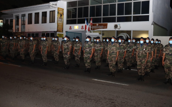 Le lieutenant-colonel Fabrice Avenel à la tête du RSMA