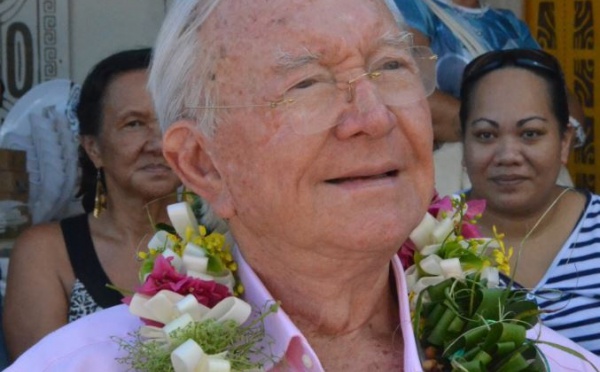 Gaston FLOSSE à la réunion des Leaders polynésiens et au Forum des îles du Pacifique