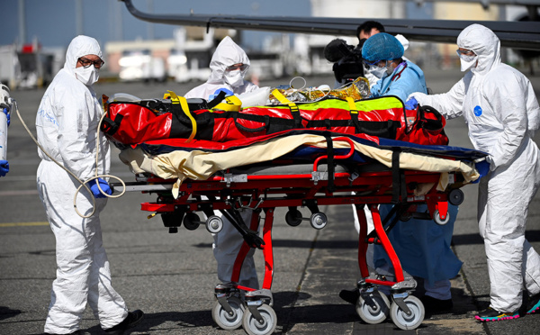 Covid-19: trois premiers patients transférés samedi de Martinique vers Paris
