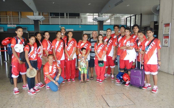 Taekwondo- La petite équipe de Taekwondo est partie aux mini Jeux du Pacifique à Wallis.