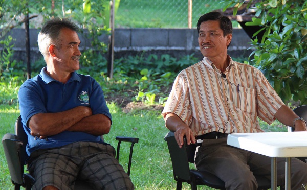 Thomas MOUTAME à Taravao : développer la production locale de salades
