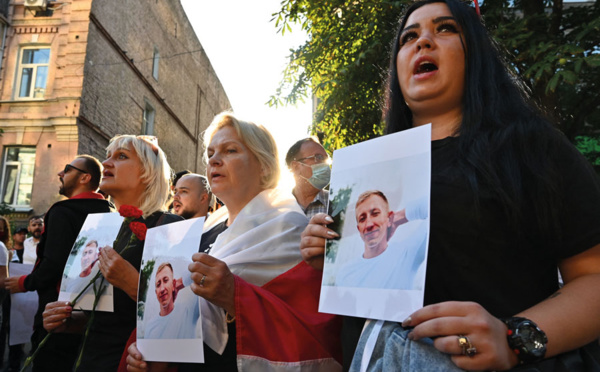 Un militant bélarusse retrouvé pendu