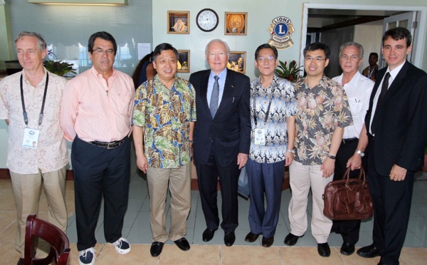 Majuro : rencontres bilatérales entre Tahiti et la Chine, les Emirats Arabes Unis, la Nouvelle Zélande