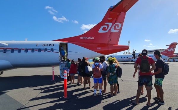 "Chassé-croisé" de la rentrée aux Tuamotu