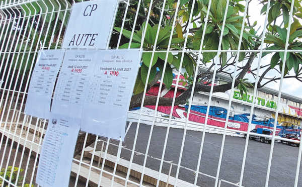 ​Rentrée sanitaire