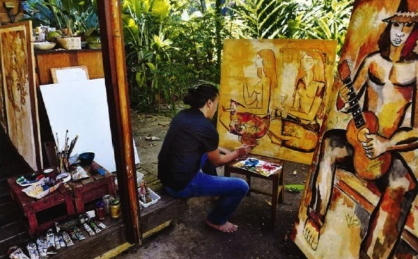 Le peintre Tehina cité dans le National Geographic
