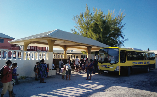 ​Rentrée sous cloche pour les élèves de Hao