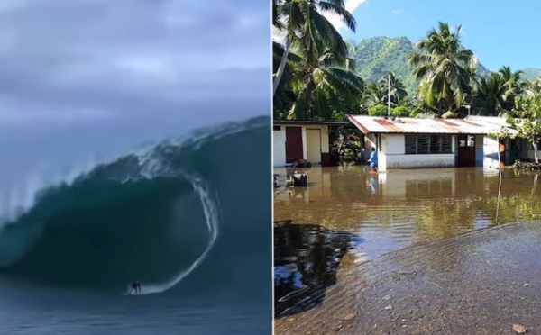 La houle fait le bonheur des surfeurs, pas des riverains