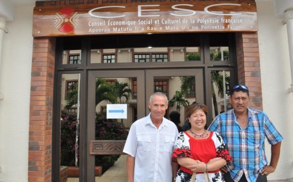 Visite de courtoisie de Michel Rousseau, Conseiller Pacifique Sud à la présidence de la MGEN
