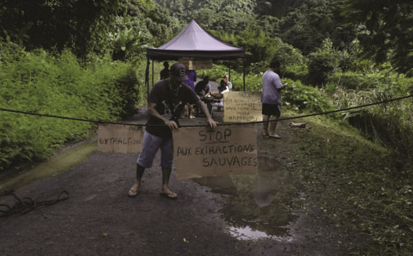 Le blocage de la vallée Mapuaura n'est pas illicite