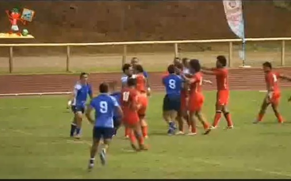 Mini jeux du Pacifique :un match de rugby Tonga-Samoa dégénère en pugilat
