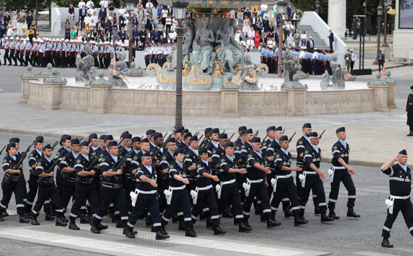 Au CHU de Martinique, les militaires "dans le feu de l'action" face au Covid