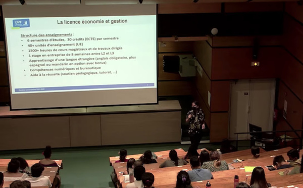 ​Les cours en "distanciel" à l'UPF