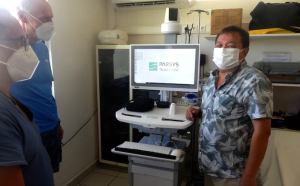 ​Rangiroa équipé en télémédecine