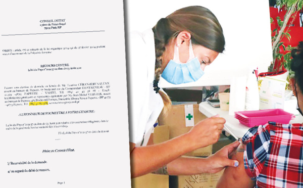 Les détails du recours contre la loi du Pays sur l'obligation vaccinale