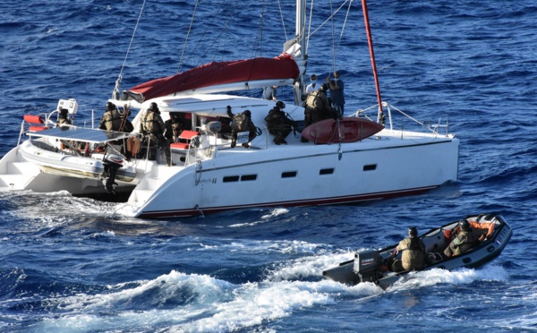 Narcopex, un exercice en mer de lutte contre le narcotrafic