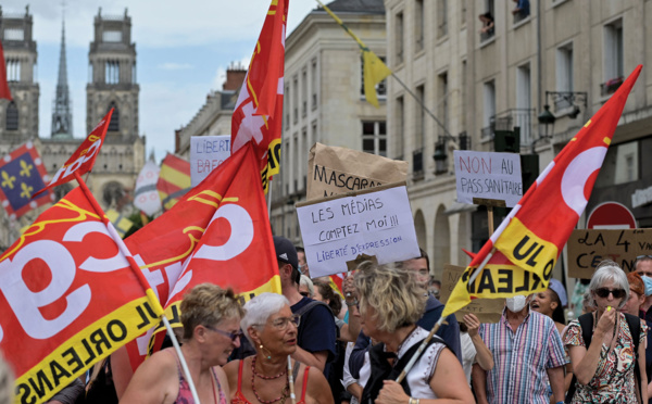 Covid: la CGT-Santé appelle à manifester le 14 septembre contre l'obligation vaccinale