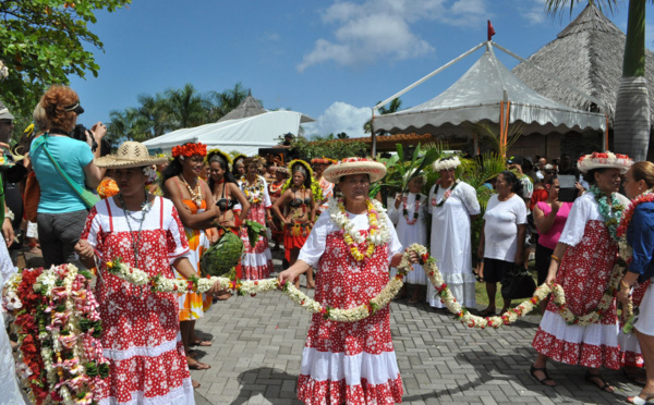 Le Village de l’artisanat traditionnel a ouvert ses portes ce matin dans les Jardins de Paofai