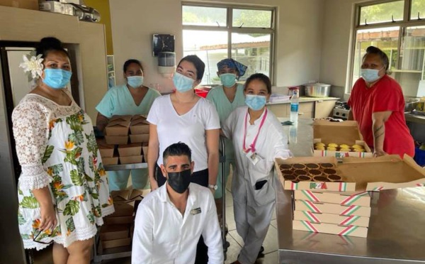 Moorea solidaire de ses soignants