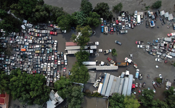 Mexique : des soldats au secours de victimes d'inondations