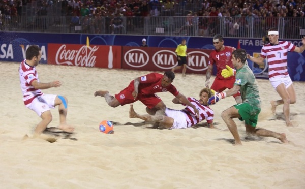 Victoire des Tikitoa face aux USA avec 5 buts à 3: les tahitiens qualifiés pour les 1/4 de finales