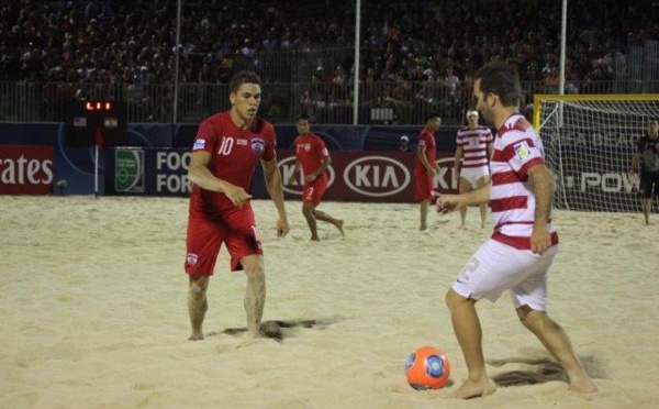 Beach Soccer : Tiki Toa vs Usa : Un match de folie qui se termine par la qualification en quart de finale des tahitiens