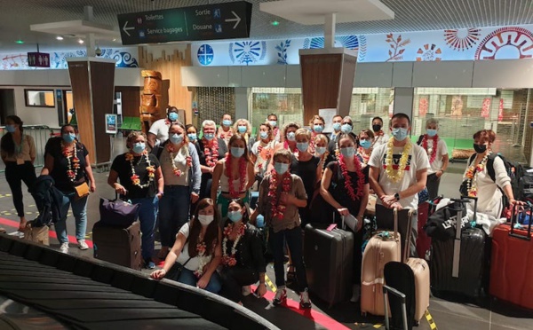 ​Arrivée de 25 nouveaux soignants de métropole