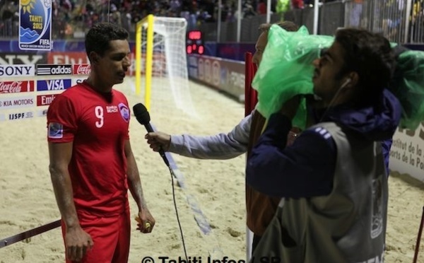 Beach Soccer : Espagne-Tahiti 4 à 2. Naea Bennett le capitaine : “Cette défaite est collective”