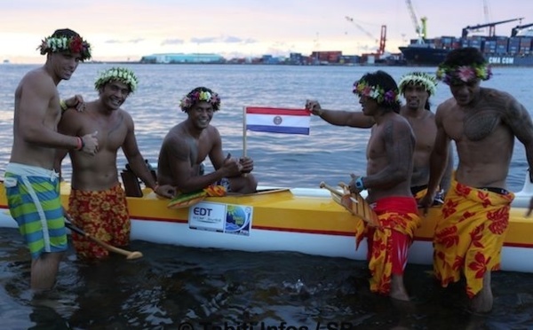 Du sable à l'océan : Shell-Vodafone Va'a 2 fait gagner...le Paraguay!
