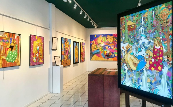 Tehina peint l’amour, encore et encore