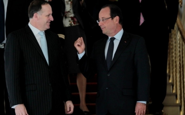 François Hollande en Nouvelle-Zélande fin 2014 ?