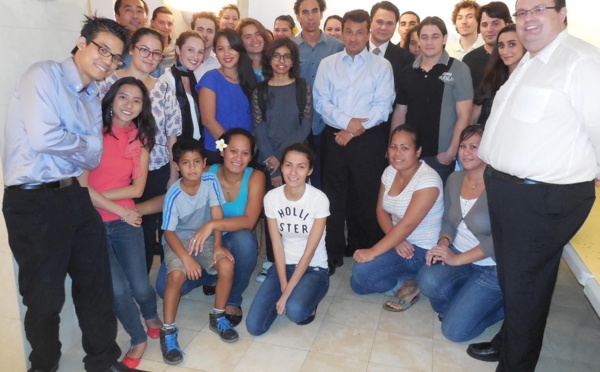 La soirée d’intégration de l’AEPF Paris organisée à la Délégation de la Polynésie française